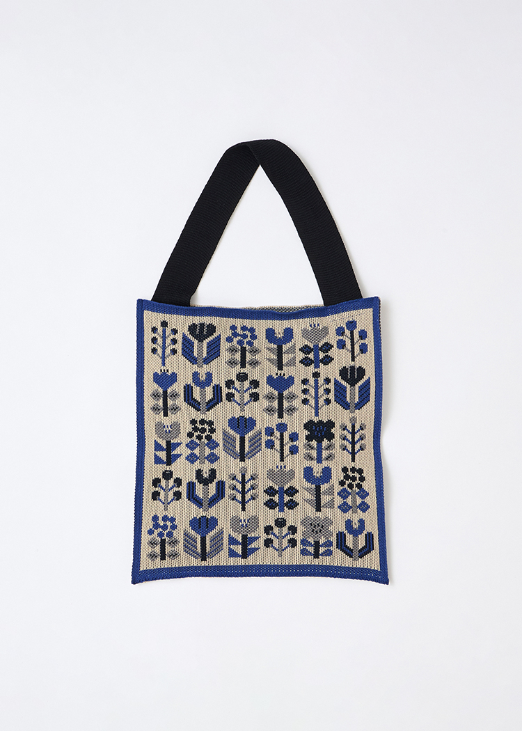 Plant Knitted Bag